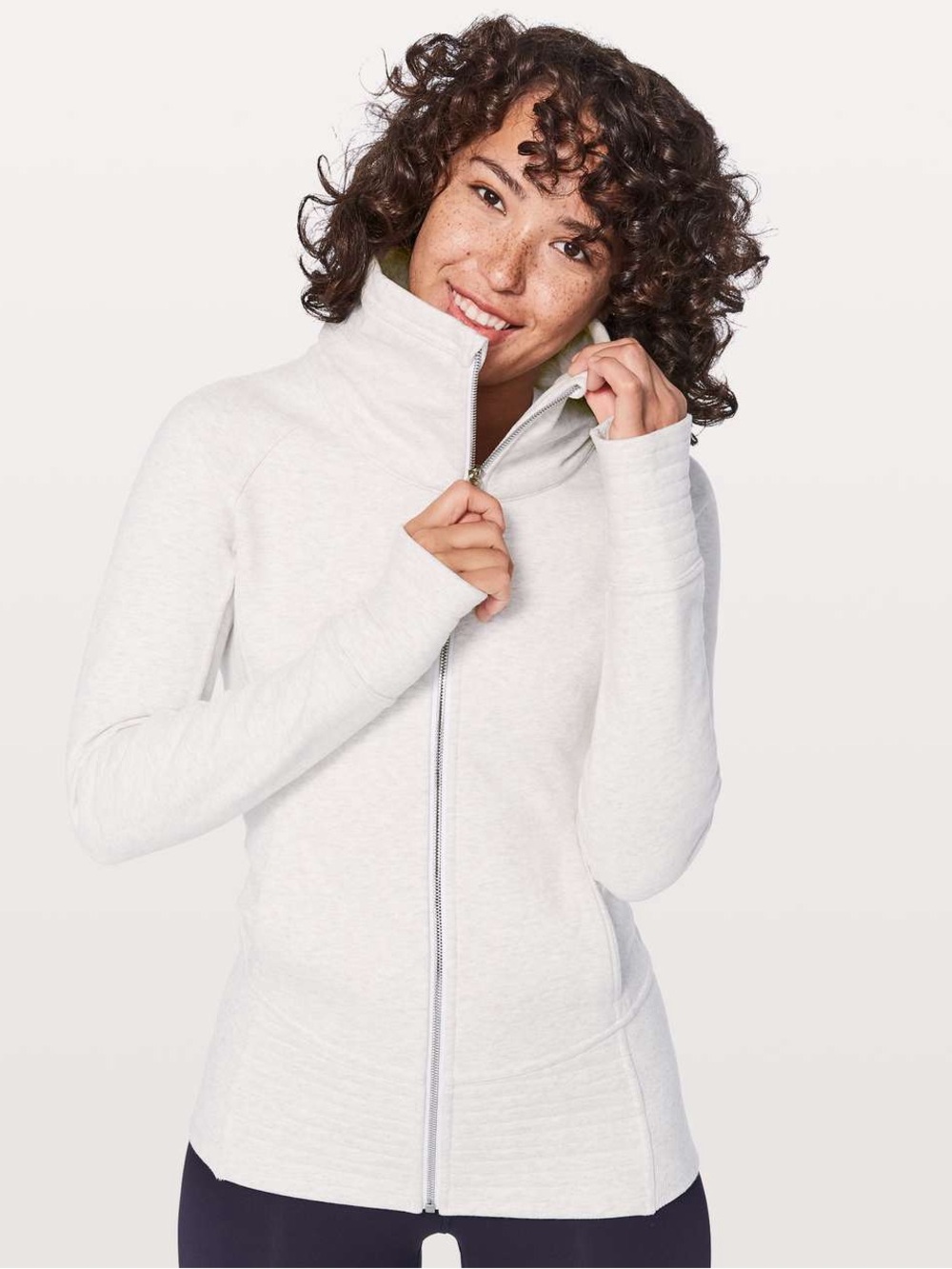 Lululemon Radiant Jacket II
Heathered White